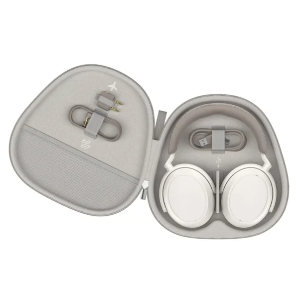 هدفون بی‌سیم سنهایزر مدل MOMENTUM 4 Wireless دو گوشی، درگاه ارتباطی USB Type-C، باتری لیتیوم یونی مناسب برای آقایان و بانوان - Image 4